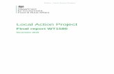 Local Action Project - GOV.UKrandd.defra.gov.uk/Document.aspx?Document=13980_WT1580...2 Local Action Project Final report WT1580 Produced: November 2016 Defra - Local Action Project