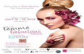 We are proud to present to you, “Femme Fabulous Empow-ww1.prweb.com/prfiles/2013/04/13/10631476/FEMMEFAB2013-EVC.pdf · We are proud to present to you, “Femme Fabulous Empow-erment