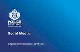Social Media - College Development Network€¦ · –Marketing, Campaigns & Social Media Manager (Police Scotland) –Senior Marketing & Campaigns Officer (Strathclyde Police) •