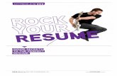 INSIDE SECRETS TO THE PERFECT RESUME. · Whether your resume is scanned by software or visually, employers look for key words that link your capabilities to those required by the