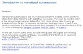 Introduction to variational autoencoders Introduction to variational autoencoders Abstract Variational