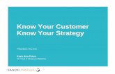 Know Your Customer Know Your Strategy - Amazon S3 · Know Your Customer Know Your Strategy Philadelphia, May 2016 Kasia Hein-Peters VP, Head of Dengvaxia Marketing | 2 WHAT IS DENGUE