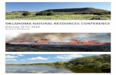 OKLAHOMA NATURAL RESOURCES CONFERENCE · Candice Miller, Oklahoma Conservation Commission, Educator ... if time, permits resume review. SYMPOSIA MONDAY February 10 When the National