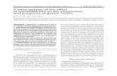 A meta-analysis of the effect of microRNA-34a on the ... · Gene Expression Omnibus (GEO) were searched according to the key words for the literature about the expression of microRNA-34a