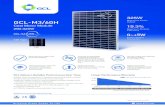 Maximum Power GCL-M3/60H - TRITEC · 2019-12-04 · GCL-M3/60H Cast Mono Module 290-325W 325W Maximum Power Output 19.3% Maximum Module Efﬁciency 0~+5W Power Output Guarantee Special