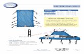AM-TSL-F8 (2-point) - Safety Security EM · am-tsl-f8 (2-point) sling placement on bed • place barrier sheet or chuck between patient and sling - do not lay patient directly on