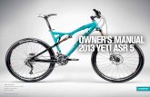 owner’s manual 2013 yeti asr 5 · 8. 9. perfe Ctly tuned suspension translates to a lively, aggressive feel on the trail. 1. the rear triangle is constructed entirely of high modulus,