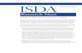 Research Note - International Swaps and Derivatives Association · Trends in IRD Clearing and SEF Trading December 2016 Research Note The level of clearing in the US interest rate