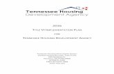 2016 T VI I P - Amazon S3 · 2016 title vi implementation plan for tennessee housing development agency tennessee housing development agency andrew jackson building, third floor 502