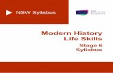 Modern History Life Skills - Modern History Life Skills Stage 6 The Modern History Life Skills Stage