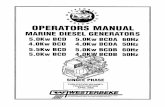 c., o q IitD OPERATORS MANUALs manual/42871 rev 4.pdf · o q iitd"" operators manual marine diesel generators 5.0kw bcd. 5.0kw bcda 60hz 4.0kw bcd 4.0kw bcda. 50hz 5.5kw bcd 5.0kw