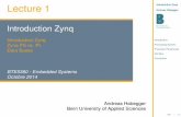 Lecture 1 Andreas Habegger Introduction ZynqAndreas Habegger Introduction Processing System Processor Peripherals AXI Bus Conclusion Rev. – 1.5 ARM Processor Architecture ARM Cortex-A9