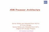 ARM Processor Architecture - 123seminarsonly.com€¦ · ARM Processor Cores (4/4) Cortex Family – Provides a large range of solutions optimized around specific market applications