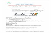 CASH LESS ECONOMY - IAS Edgeiasedge.com/wp-content/uploads/2017/09/CASH-LESS-ECONOMY.pdf · CASH LESS ECONOMY 1).Efforts towards promoting cashless economy (digital banking) i) Unified