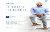 Frontiers in Finance...Harinder Takhar, Paytm Labs, page 6 Featured interviews Voices on 2030, page 13 ... Business models, operating strategies and customer ... impact or innovating