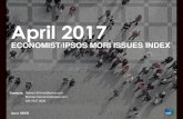 ECONOMIST/IPSOS MORI ISSUES INDEX · April 2017 ECONOMIST/IPSOS MORI ISSUES INDEX Contacts: Gideon.Skinner@ipsos.com Michael.Clemence@ipsos.com 020 7347 3000