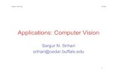 12.2 Computer Vision - University at Buffalosrihari/CSE676/12.2 Computer Vision.pdf · Computer Vision and Deep Learning • Computer Vision is one of the most active areas for deep