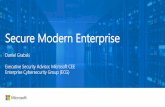 Secure Modern Enterprise - download.microsoft.comdownload.microsoft.com/.../Secure_Modern_Enterprise-Customer...u… · Discover, protect, and monitor your critical data in the cloud
