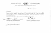 UNITED NATIONS NATIONS UNIES€¦ · UNITED NATIONS NATIONS UNIES ... Security Council dated 15 December 2015 (A70/623-SI2015/988), ... 4 April 2016 Excellencies, RECENED New Zealand