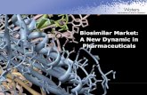 Biosimilar Market: A New Dynamic in Pharmaceuticals · Biologics Market Sales of biologicals have almost doubled from US$63.8 billion in 2006 to US$124.6 billion in 2012. The global
