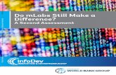 Do mLabs Still Make a Difference? - World Bankdocuments.worldbank.org/curated/en/... · managers, mobile application developers, entrepreneurs, investors, donors, incubators, accelerators,