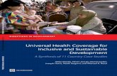 Universal Health Coverage for Inclusive and Sustainable ...documents.worldbank.org/curated/en/575211468278746561/pdf/888… · Universal Health Coverage for Inclusive and Sustainable