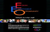 QUAL MPLOYMENT PPORTUNITY - Mass.Gov Poster_v2.pdf · Equal employment opportunity is fundamental to the mission of MassDOT and the MBTA. The Office of Diversity & Civil Rights works