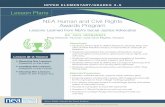Lesson Plans NEA Human and Civil Rights Awards Program PH NEA HCR 3-5 Lesson Plan_2-3-16.pdf · NEA Human and Civil Rights Awards Program Lessons Learned from NEA s Social Justice