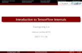 Introduction to TensorFlow Internalsbos.itdks.com/08ec88d5acc74cd4a95064d1efc7397e.pdf · LifeCycle:Python GuangcongLiu (ZTE) TensorFlowInternals 2017.11 17/44..... ArchitectureOverview