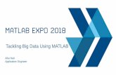 Tackling Big Data Using MATLAB - MathWorks€¦ · Tackling Big Data Using MATLAB Alka Nair Application Engineer. 2 Building Machine Learning Models with Big Data Access Model Development