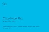The Cisco Digital Core · Cisco HyperFlex ~ HX 2.5 Feature Update Native Async Replication Data At Rest Encryption (D@RE) D@RE thru Self-Encrypting Drives, Ent Key Mgmt Support HX