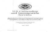I p.s. I . Citizenship ahd Immigration Services · I . Citizenship ahd Immigration Services · ,; I I Application for Advance Permission to Enter as a - Nonim~i.grant Pursuant to