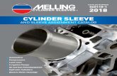 CYLINDER SLEEVE - Melling · CYLINDER SLEEVE MANUFACTURING We have the capability to make sleeves for custom applications, even if you only need one! If you don’t see what you are