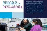 Driving Diversity through Inclusion - Medtronic · MEDTRONIC: DRIVING DIVERSITY THROUGH INCLUSION | 8 Enriching Our Global Culture and Guiding Our Future The experience of working