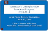Tennessee's Unemployment Insurance Program · 2014-06-12 · Tennessee's Unemployment Insurance Program 2013-2014 . Joint Fiscal Review Committee . June 10, 2014 . ... • Nevada