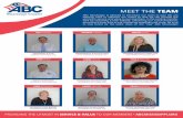 MEET THE TEAM · MEET THE TEAM Mississippi Chapter PICTURE COMING SOON ABC Mississippi is pleased to introduce our team to you! We are working hard to enhance our brand so that we