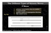 P Waves - University of California, San Diegogabi/sio15/supps/seismic-waves.pdfSIO15-10: Lecture 7 EQ Seismology and Hazard Mitigation! P and S Waves are body waves! Image: S. Marshak