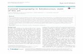 Corneal topography in keratoconus: state of the art topography.pdf · Corneal topography in keratoconus: state of the art F. Cavas-Martínez1, E. De la Cruz Sánchez2, J. Nieto Martínez1,