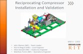 Reciprocating Compressor Installation and Reciprocating Compressor Installation and Validation MSD II