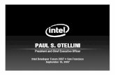 Presentation3 - Inteldownload.intel.com/pressroom/kits/events/idffall_2007/KeynoteOtelli… · Intel' Extreme Tuning Utility tic Bus Power On 292s.o 266.0 1064.0 Mhz 800.0 Mhz 100.0