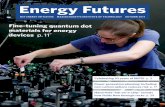 ine-tuning quantum dot or energy es . 11energy.mit.edu/wp-content/uploads/2018/01/MITEI-Energy-Futures-A… · ine-tuning quantum dot or energy es. 11 Celebrating 10 years of MITEI