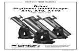 Orion SkyQuest IntelliScope XT6, XT8, XT10 · The telescope is packed in two boxes, one containing the optical tube assembly and accessories, the other containing ... 1 Tensioning