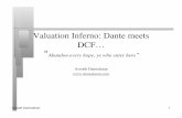 Valuation Inferno: Dante meets DCF…people.stern.nyu.edu/adamodar/pdfiles/country/TenErrorsIndia2010.… · Aswath Damodaran! 1! Valuation Inferno: Dante meets DCF…! “ Abandon