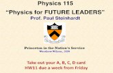Physics 115 “Physics for FUTURE LEADERS”steinh/ph115/slides_12_5_19.pdf · Precisely the same time it takes for him to read his magazine! So, according to him, he can start and