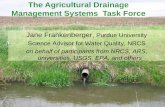 The Agricultural Drainage Management Systems Task ForceThe Agricultural Drainage Management Systems Task Force . Primary practice: Drainage water management . The outlet is raised