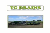 AGRICULTURAL DRAINAGE CONTRACTORS...TG Drains is an agricultural drainage company founded by Tim and Gea Beets in 1997. After having worked for an Australian drainage contractor for