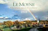 2018 - Le Moyne College Giving/Calendar18.pdf · Submitted by: Brandon Johnson ’15 ... Easter Sunday Easter Monday Classes resume Le Moyne in New York Gala Orthodox Easter Holocaust