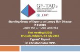 Standing Group of Experts on Lumpy Skin Disease in Europe ... · CYPRUS’ VETERINARY SERVICES (CyVS) 1 of 3 The Cyprus’ Veterinary Association and the Cattle Farmer Associations
