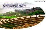 Smarter metrics in climate change and agriculture€¦ · on Climate Change, Agriculture and Food Security (CCAFS), International Center for Tropical Agriculture (CIAT) and Ceres.