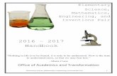2016 2017 Handbook - Southside Elementarysouthside.dadeschools.net/Documents/2016-2017... · Elementary Science, Mathematics, Engineering, and Invention Fair 1 Elementary Science,